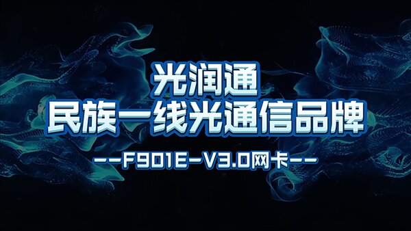 光潤(rùn)通千兆單光口F901E-V3.0網(wǎng)卡