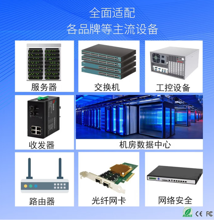 交換機防火墻路由器服務(wù)器通用的千兆多模 SFP 互聯(lián)利器(圖2) 圖片2.png